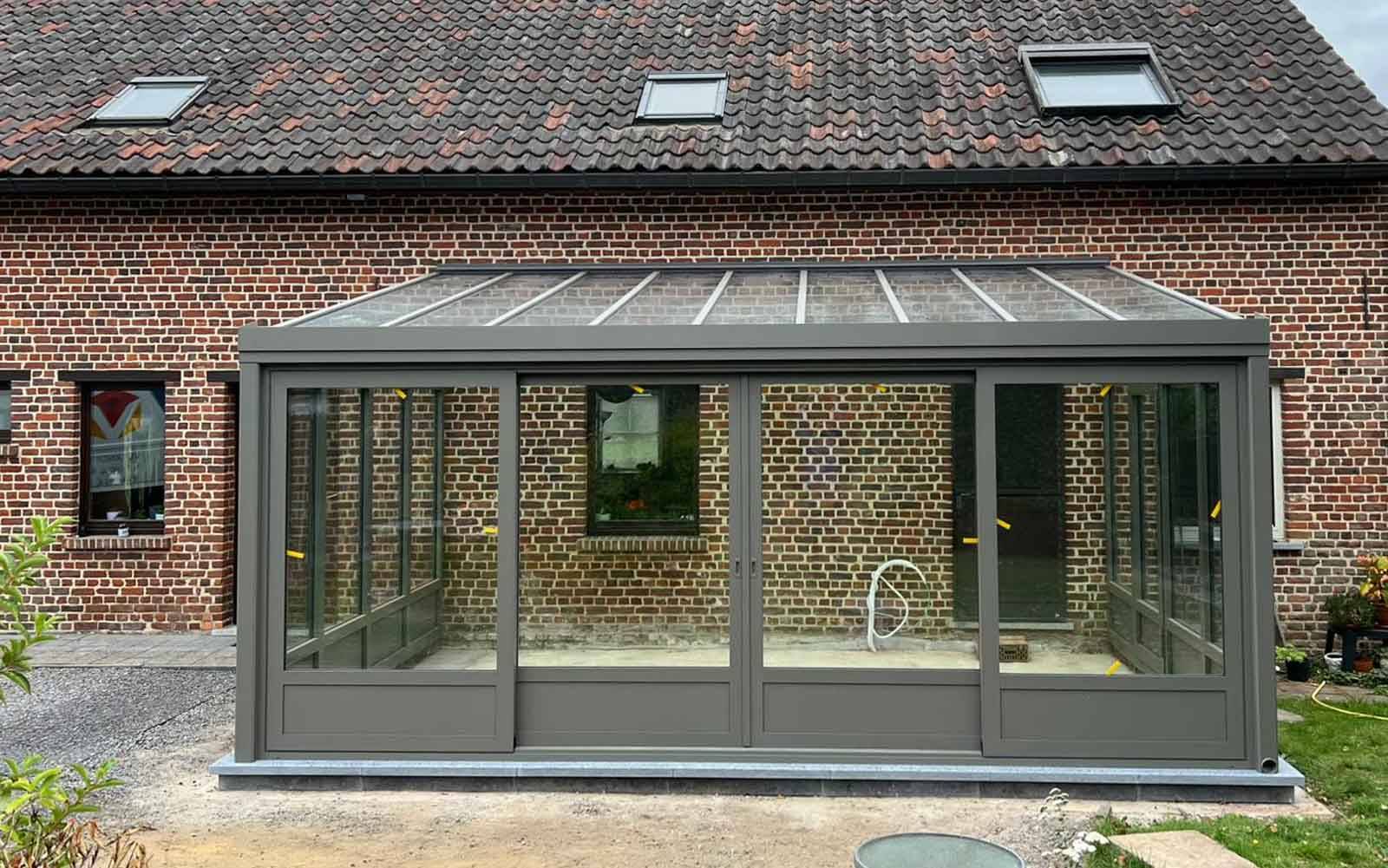Veranda met hoogrendementbeglazing